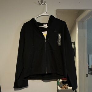 NEW Nike Charcoal Full-Zip Hoodie